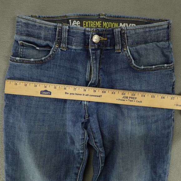 Lee Mens Extreme‎ Motion MVP Straight Fit Tapered Leg Jeans Size 31 x 30 - Picture 8 of 12